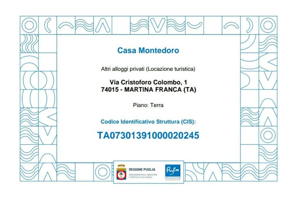 Casa Montedoro Holiday home *